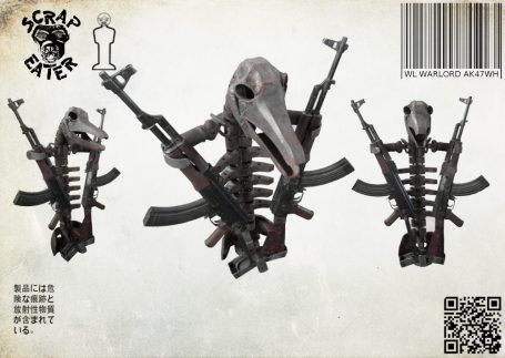 Wasteland Warlord AK47 Weaponholder
(AK47=disarmed deko version)
(2018)