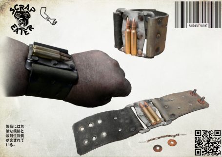 Eine braunes Leder Armband mit Gurtplatte und Patronen.
54.90 ( Althülsen und Geschosse aus Delaborierung )