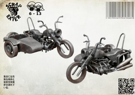 Deko Motorrad 4Z Boxer Gespann  (2005)