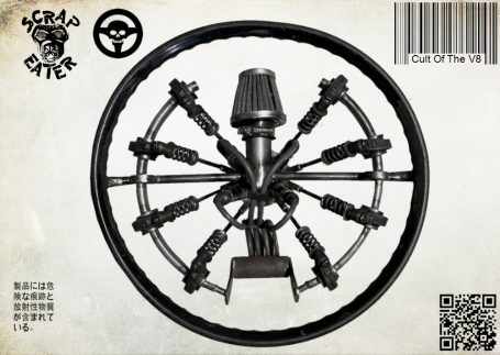 Mad Max inspiriertes Cult Of The V8 Steering Wheel Lenkrad.
