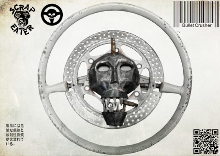 Mad Max inspiriertes Bullet Crusher Lenkrad