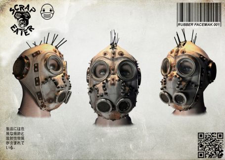 Post-Apocalyptic Wasteland Endzeit Rubber Facemask