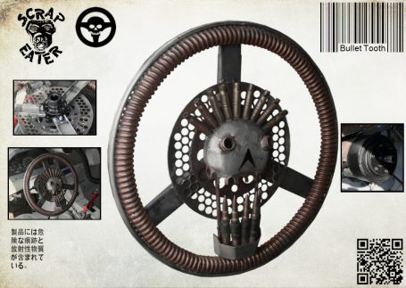 Mad Max inspiriertes Bullet Tooth Lenkrad